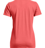 Under Armour Womens Rival Logo Short Sleeve T-Shirt - Quick-Drying Cotton Blend