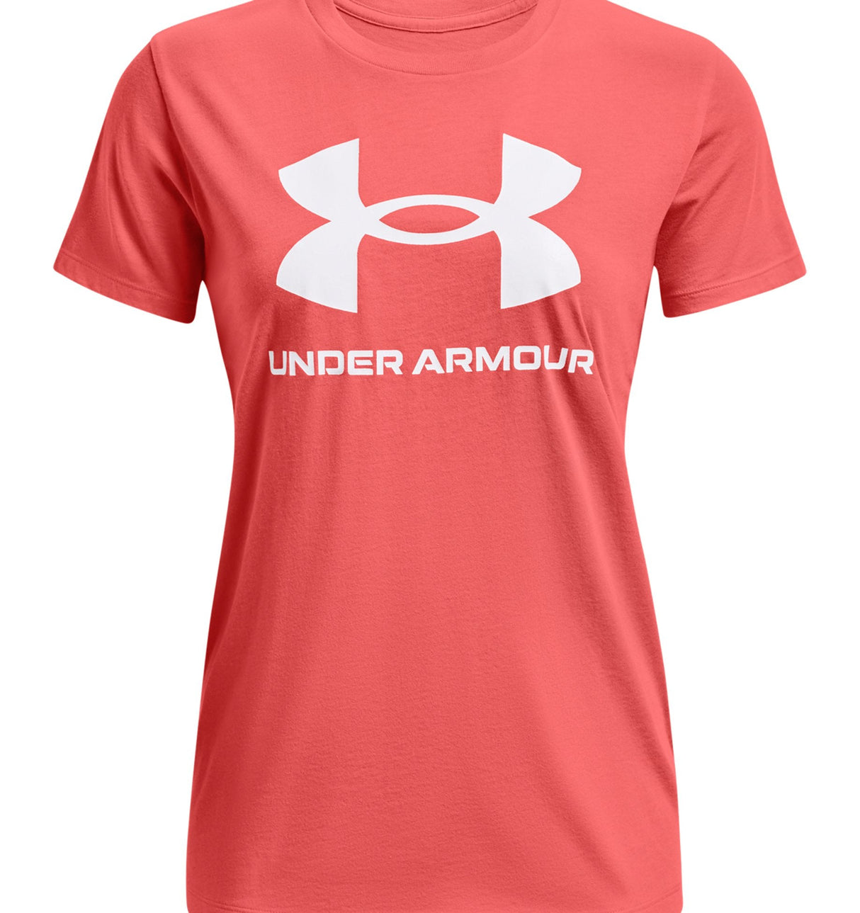 Under Armour Womens Rival Logo Short Sleeve T-Shirt - Quick-Drying Cotton Blend