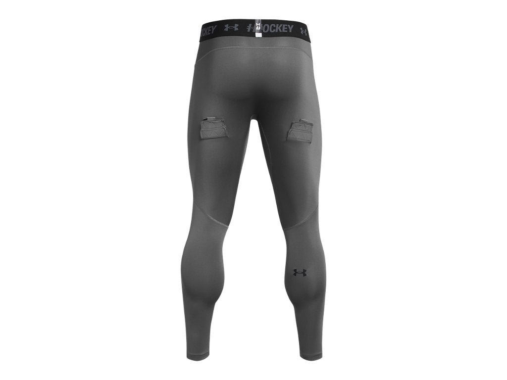 Under Armour Men's UA Hockey Compression Leggings - HeatGear Armour with Strategic Ventilation