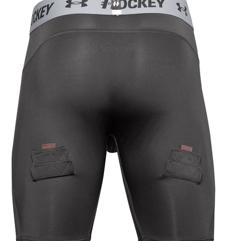 Under Armour Mens Hockey Compression Shorts - HeatGear Armour Performance Baselayer
