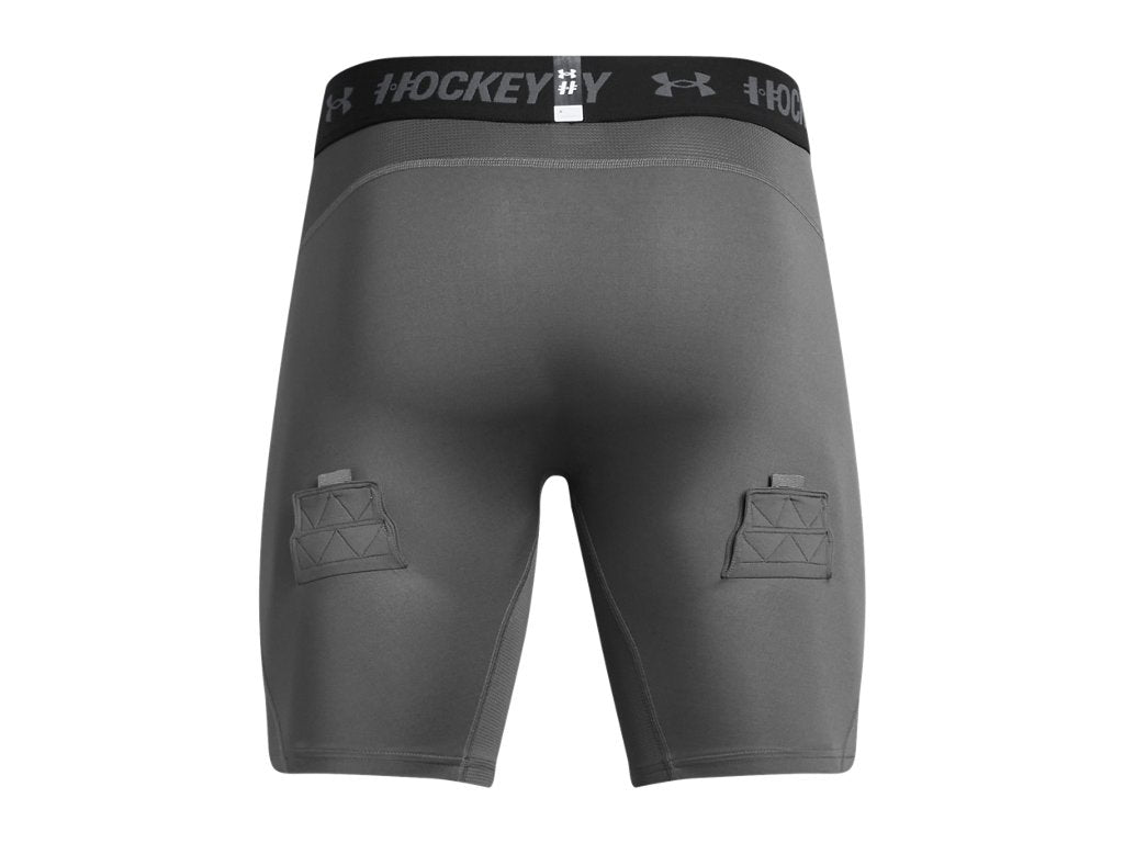 Under Armour Mens Hockey Compression Shorts - HeatGear Armour Performance Baselayer