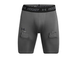 Under Armour Mens Hockey Compression Shorts - HeatGear Armour Performance Baselayer