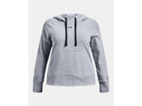 Under Armour Women's Icon Fleece Oversized Hoodie - Ultra-soft Mid-weight Cotton Blend