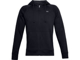 Under Armour Men's Rival Fleece Full Zip Hoodie - Ultra-Soft Mid-Weight Cotton Blend