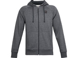Under Armour Men's Rival Fleece Full Zip Hoodie - Ultra-Soft Mid-Weight Cotton Blend
