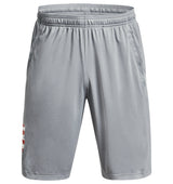 Under Armour Mens Freedom Tech Big Flag Logo Shorts - Quick-Drying Fabric
