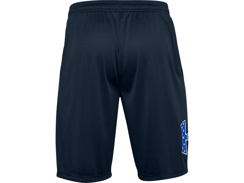 Under Armour Mens Freedom Tech Big Flag Logo Shorts - Quick-Drying Fabric