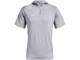 Under Armour Mens UA Command Short Sleeve Hoodie - Sweat Wicking and Heat Trapping