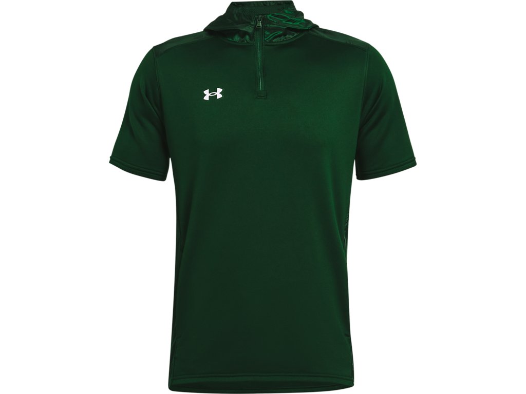 Under Armour Mens UA Command Short Sleeve Hoodie - Sweat Wicking and Heat Trapping