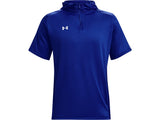 Under Armour Mens UA Command Short Sleeve Hoodie - Sweat Wicking and Heat Trapping