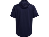 Under Armour Mens UA Command Short Sleeve Hoodie - Sweat Wicking and Heat Trapping