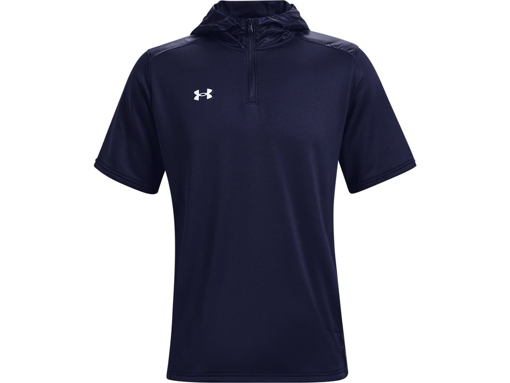 Under Armour Mens UA Command Short Sleeve Hoodie - Sweat Wicking and Heat Trapping