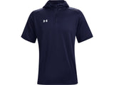 Under Armour Mens UA Command Short Sleeve Hoodie - Sweat Wicking and Heat Trapping