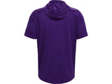 Under Armour Mens UA Command Short Sleeve Hoodie - Sweat Wicking and Heat Trapping