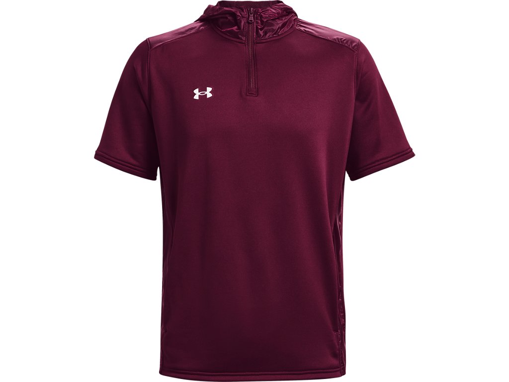 Under Armour Mens UA Command Short Sleeve Hoodie - Sweat Wicking and Heat Trapping