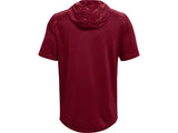 Under Armour Mens UA Command Short Sleeve Hoodie - Sweat Wicking and Heat Trapping