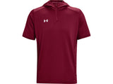 Under Armour Mens UA Command Short Sleeve Hoodie - Sweat Wicking and Heat Trapping