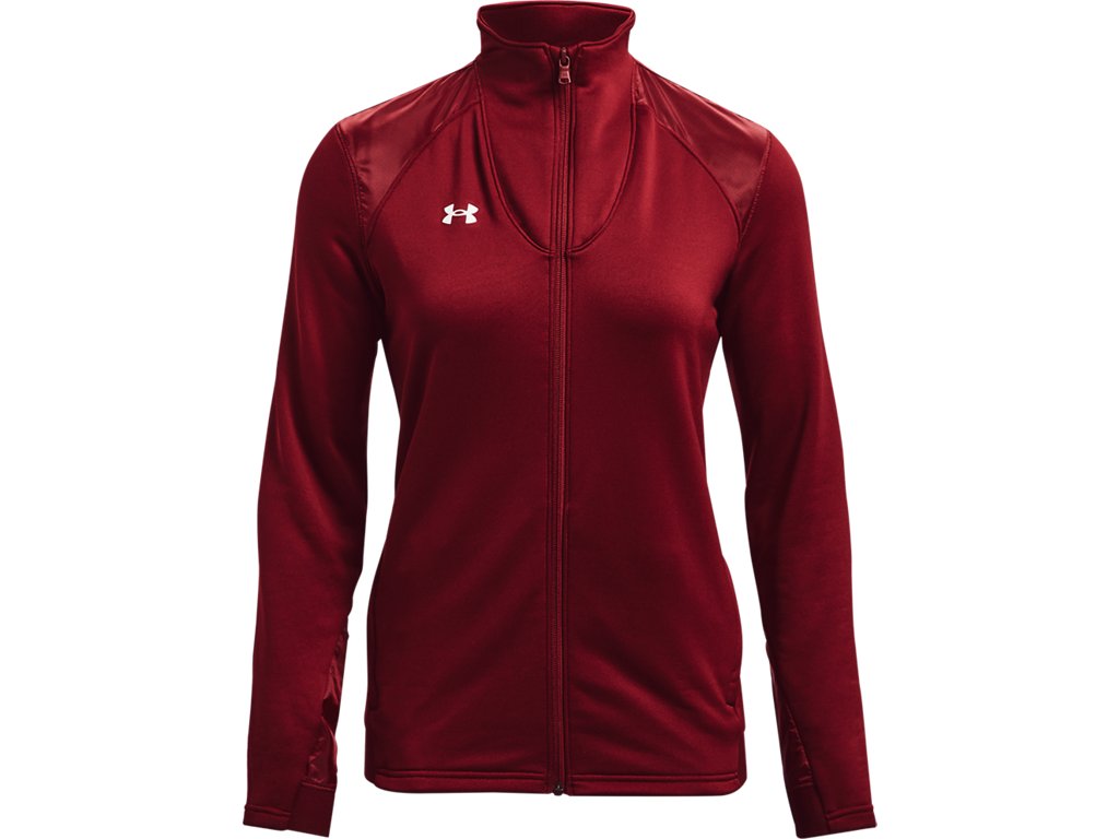 Under Armour Womens Command Warm-Up Full-Zip - Sweat-Wicking & Heat-Trapping