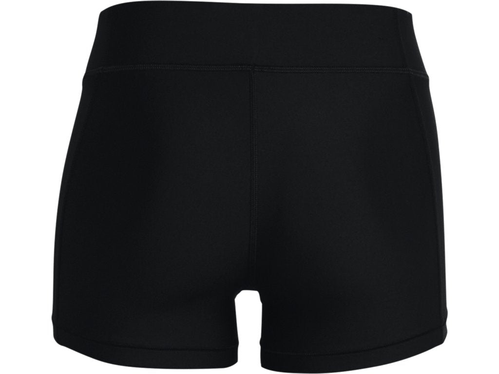 Under Armour Womens HeatGear Mid-Rise Shorty Shorts - Superior Sweat Wicking