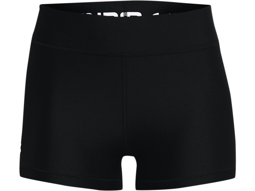 Under Armour Womens HeatGear Mid-Rise Shorty Shorts - Superior Sweat Wicking