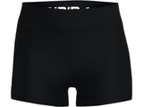 Under Armour Womens HeatGear Mid-Rise Shorty Shorts - Superior Sweat Wicking