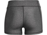 Under Armour Womens HeatGear Mid-Rise Shorty Shorts - Superior Sweat Wicking
