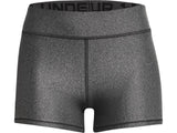 Under Armour Womens HeatGear Mid-Rise Shorty Shorts - Superior Sweat Wicking
