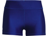 Under Armour Womens HeatGear Mid-Rise Shorty Shorts - Superior Sweat Wicking