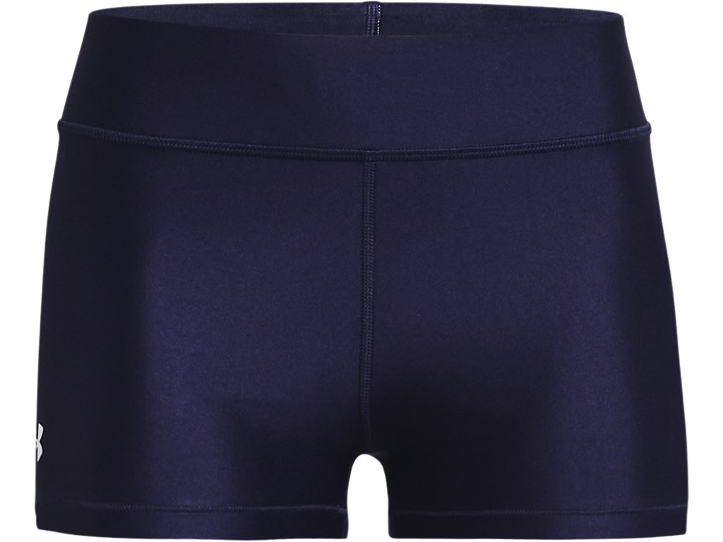 Under Armour Womens HeatGear Mid-Rise Shorty Shorts - Superior Sweat Wicking