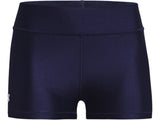 Under Armour Womens HeatGear Mid-Rise Shorty Shorts - Superior Sweat Wicking