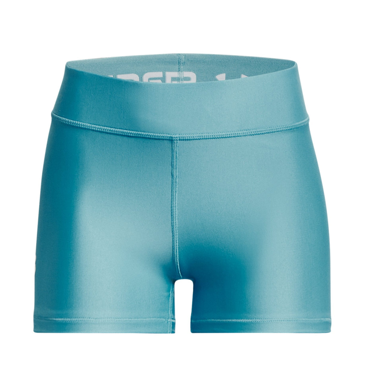 Under Armour Womens HeatGear Mid-Rise Shorty Shorts - Superior Sweat Wicking