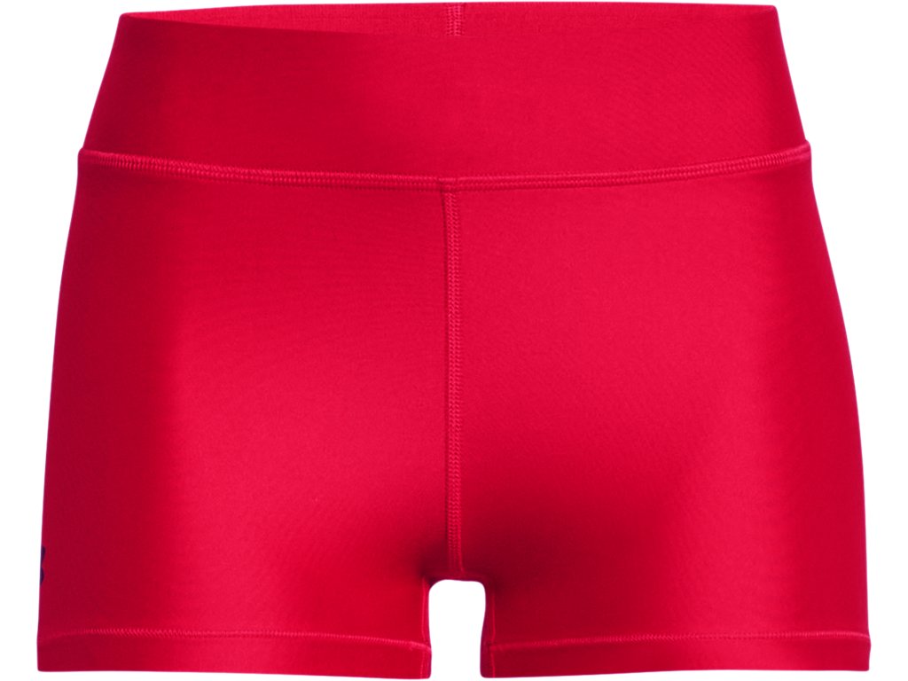 Under Armour Womens HeatGear Mid-Rise Shorty Shorts - Superior Sweat Wicking