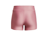 Under Armour Womens HeatGear Mid-Rise Shorty Shorts - Superior Sweat Wicking