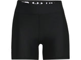 Under Armour Womens HeatGear Mid-Rise Middy Shorts - Sweat Wicking