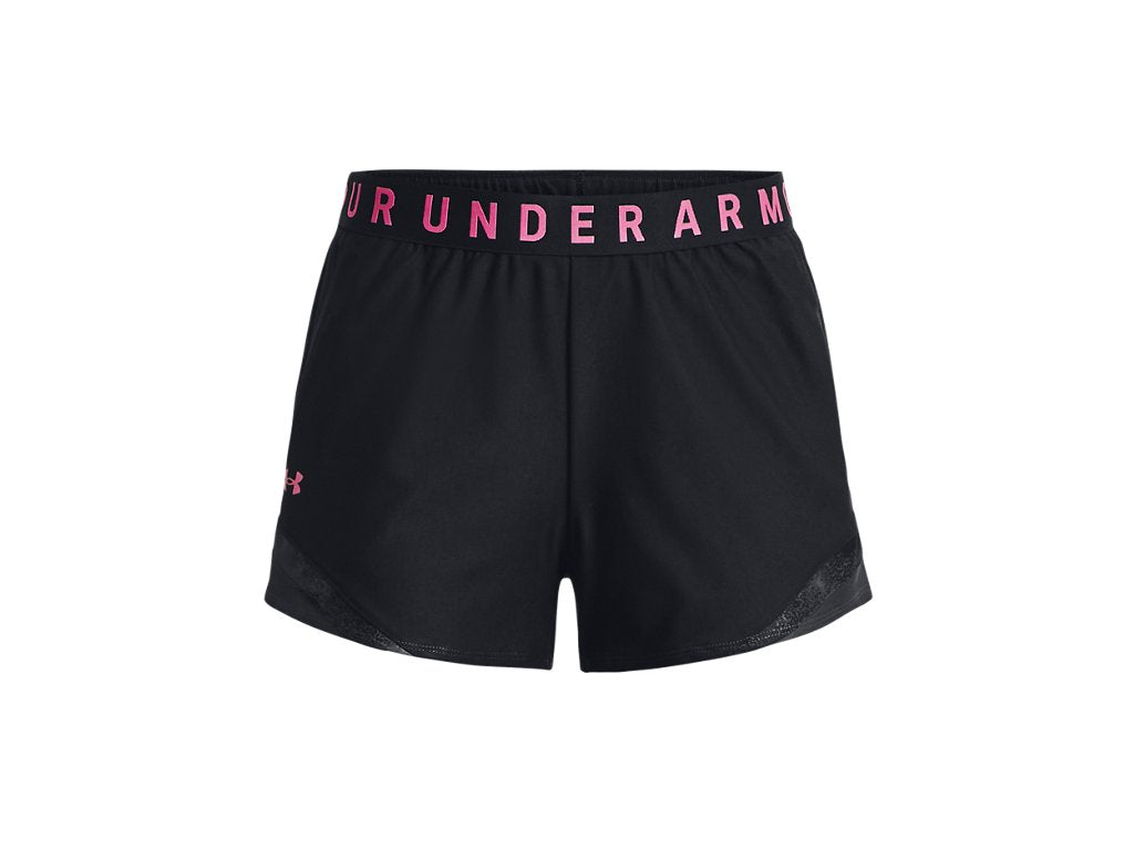 Under Armour Womens Play Up 3.0 Tri Color Shorts - Sweat Wicking