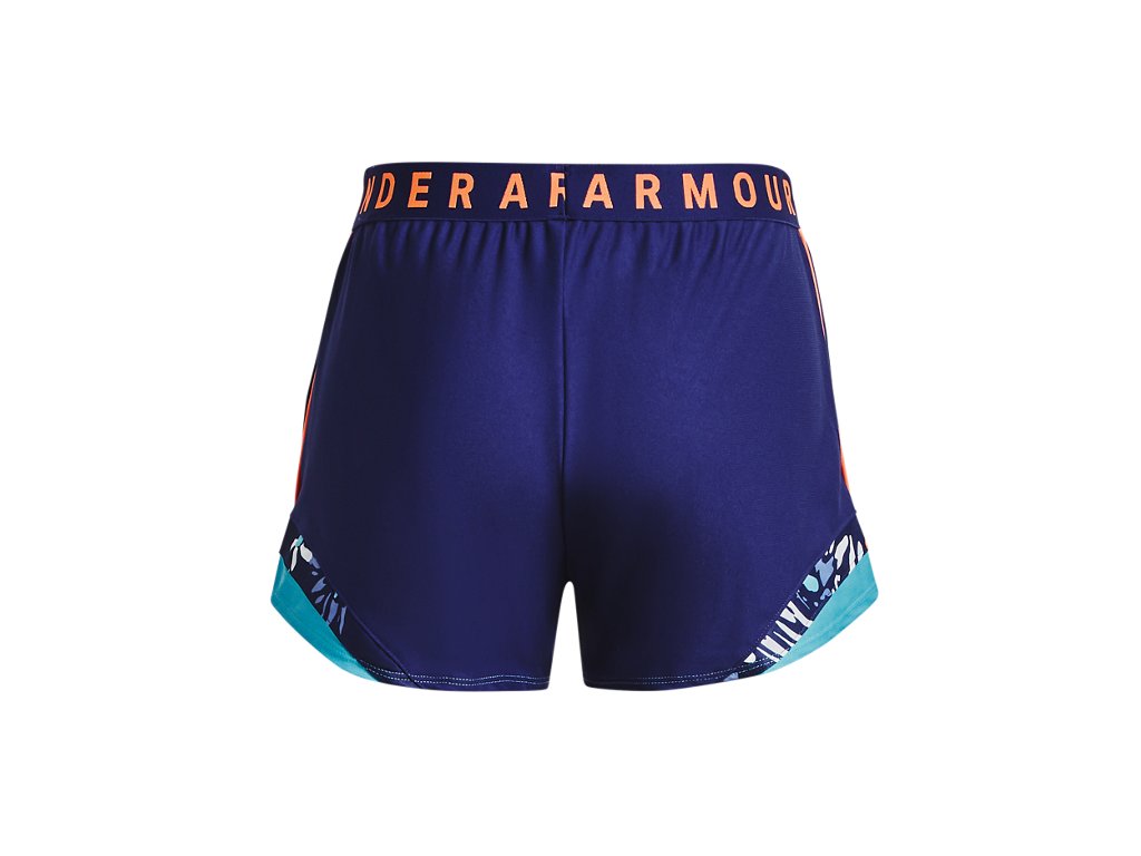 Under Armour Womens Play Up 3.0 Tri Color Shorts - Sweat Wicking