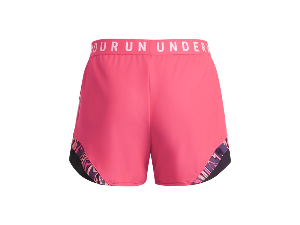 Under Armour Womens Play Up 3.0 Tri Color Shorts - Sweat Wicking