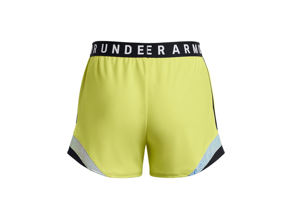 Under Armour Womens Play Up 3.0 Tri Color Shorts - Sweat Wicking