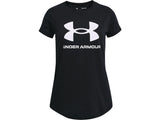 Under Armour Girls Graphic Short Sleeve T-Shirt - Quick Drying