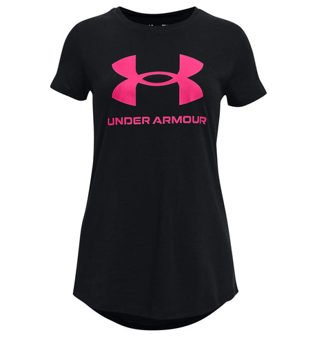 Under Armour Girls Graphic Short Sleeve T-Shirt - Quick Drying