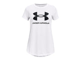 Under Armour Girls Graphic Short Sleeve T-Shirt - Quick Drying