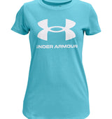 Under Armour Girls Graphic Short Sleeve T-Shirt - Quick Drying