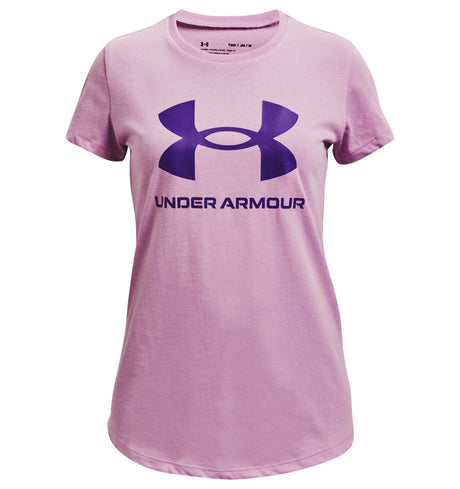 Under Armour Girls Graphic Short Sleeve T-Shirt - Quick Drying