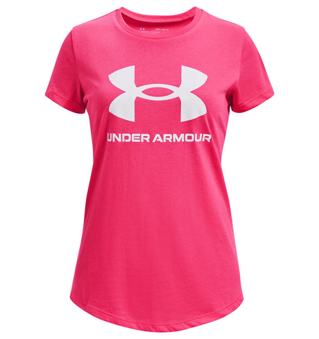 Under Armour Girls Graphic Short Sleeve T-Shirt - Quick Drying