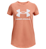 Under Armour Girls Graphic Short Sleeve T-Shirt - Quick Drying