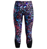 Under Armour Girls HeatGear Armour Printed Ankle Crop - Sweat-Wicking and 4-Way Stretch