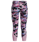 Under Armour Girls HeatGear Armour Printed Ankle Crop - Sweat-Wicking and 4-Way Stretch