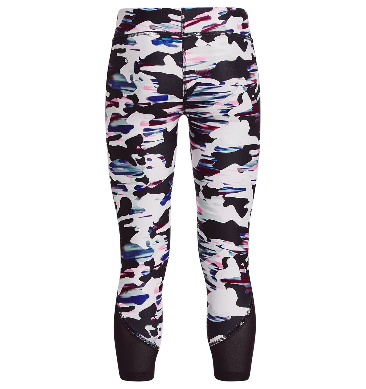Under Armour Girls HeatGear Armour Printed Ankle Crop - Sweat-Wicking and 4-Way Stretch