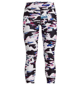 Under Armour Girls HeatGear Armour Printed Ankle Crop - Sweat-Wicking and 4-Way Stretch