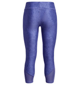Under Armour Girls HeatGear Armour Printed Ankle Crop - Sweat-Wicking and 4-Way Stretch
